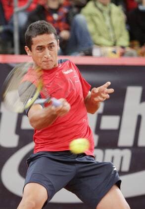 Nicolas ALMAGRO (ESP) - bet-at-home German Open 2011, ATP Tennis Herren 500 World Series, Center Court am Hamburger Rothenbaum, Hamburg, 24.07.11