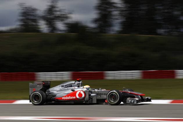 Motorsports: FIA Formula One World Championship 2011, Grand Prix of Germany, 03 Lewis Hamilton (GBR, Vodafone McLaren Mercedes), xHOCHxZWEIx