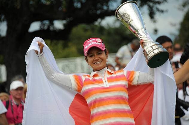 Siegerin Ai Miyazato (Japan) - Evian Masters 2011 