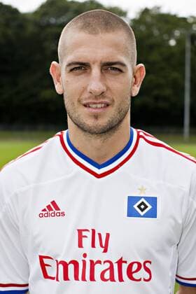 Mladen Petric (HSV) 26. Juli 2011 und Mannschaftsfototermin 1. Fussball Bundesliga, Fototermin, Saison 2011 2012 o0 Hamburger SV Hamburg