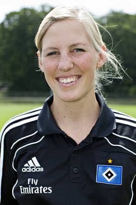 Physiotherapeutin Lisa Parada (HSV) 26. Juli 2011 und Mannschaftsfototermin 1. Fussball Bundesliga, Fototermin, Saison 2011 2012 o0 Hamburger SV Hamburg
