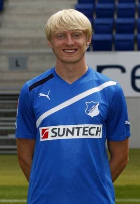 Andreas Beck (1899) . Fototermin 1899 Hoffenheim , Fussball-Bundesliga 2011-2012.