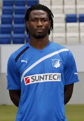 Isaac Vorsah (1899) . Fototermin 1899 Hoffenheim , Fussball-Bundesliga 2011-2012.