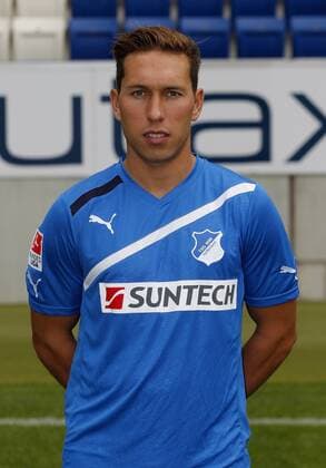 Tobias Weis (1899) . Fototermin 1899 Hoffenheim , Fussball-Bundesliga 2011-2012.