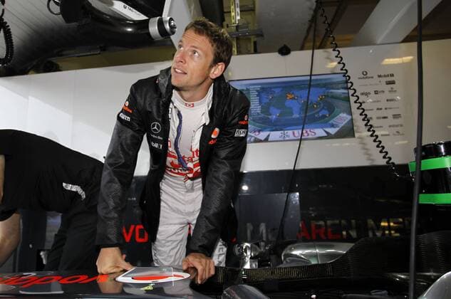 Motorsports: FIA Formula One World Championship 2011 , Grand Prix of Hungary , 04 Jenson Button (GBR , Vodafone McLaren Mercedes) , xHOCHxZWEIx