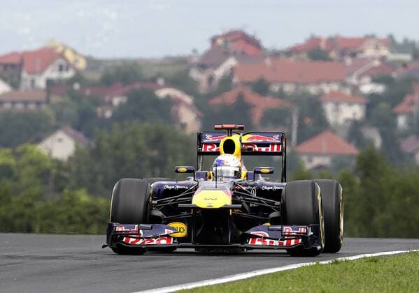 FORMEL 1 - GP von Ungarn , Training BUDAPEST , UNGRAN , 29.JUL.11 - MOTORSPORT , FORMEL 1 - Grand Prix von Ungarn , Hungaroring , Vorberichte , Freies Training. Bild zeigt Sebastian Vettel (GER Red Bull Racing). 