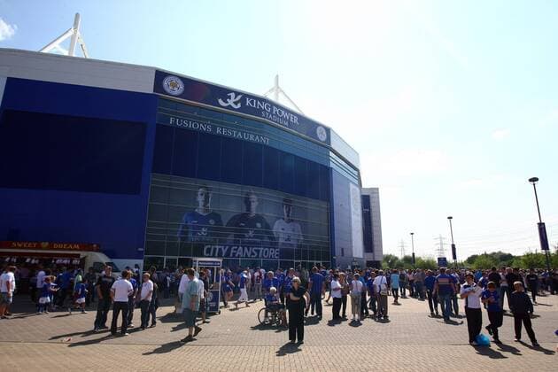 Football - Pre-season Friendly - Leicester City A general view at the King Power Stadium  o0 England Sportstätte Stadion Totale