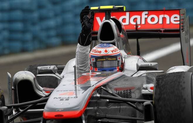 Motorsports: FIA Formula One World Championship 2011, Grand Prix of Hungary, 04 Jenson Button (GBR, Vodafone McLaren Mercedes), xHOCHxZWEIx