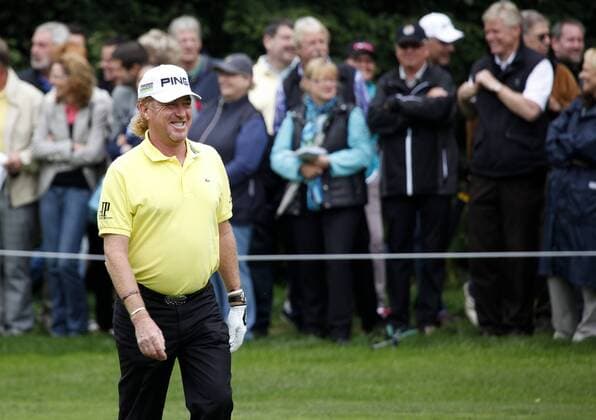 Miguel Angel Jimenez, Schüco Open 31.07.2011 im Golfclub Hubbelrath ( Düsseldorf) Miguel Angel Jimenez