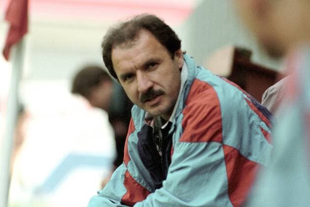 Fußball, Trainerhistorie, Blau-Weiß 90 Berlin 2. BL Saison 1990 1991 TSV Havelse - Blau Weiss 90 Berlin 1:2 - Trainer Wolfgang Metzler von Blau-Weiss 90 Berlin. Porträt