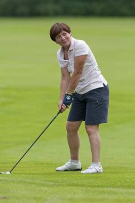 ROSI MITTERMAIER - FC BAYERN GOLFTURNIER im Golfclub Egmating bei München 03.08.2011