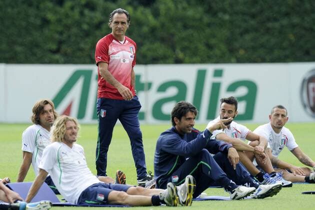 Coverciano 08 08 2011 - Training Nationalteam Italien - Cesare Prandelli 