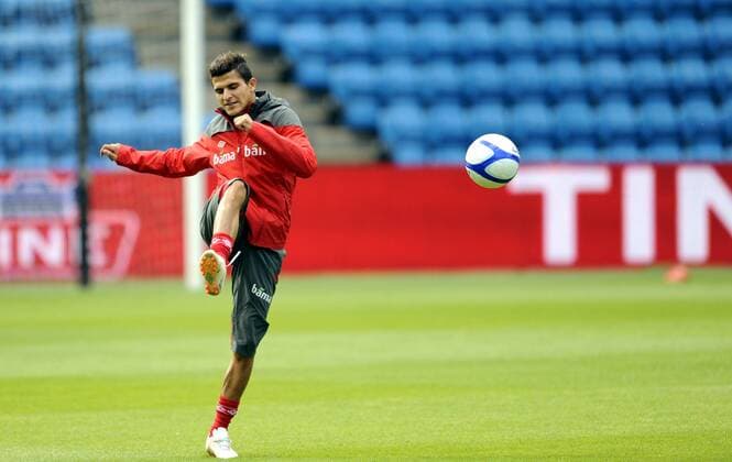 Training Nationalteam Norwegen 08.08.2011 - Tarik Elyonoussi 