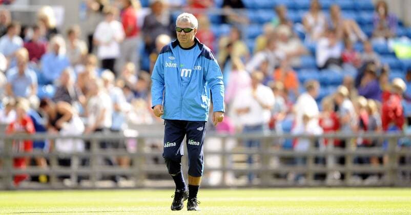Training Nationalteam Norwegen 08.08.2011 - Egil Olsen 