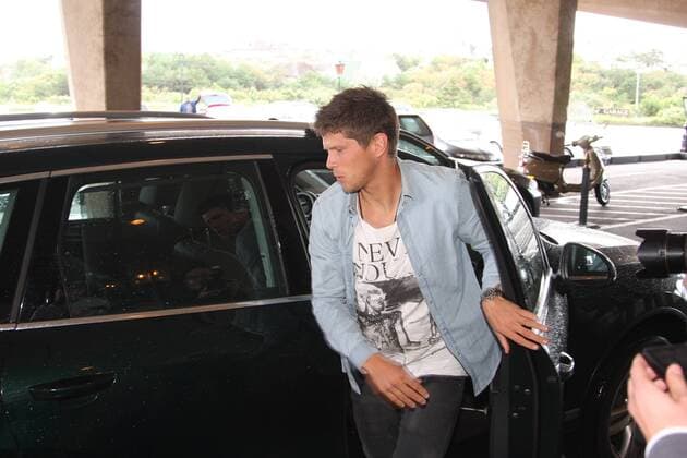 08.08.2011, Noordwijk - Ankunft Nationalteam Niederlande im Grand Hotel Huis ter Duin in Noordwijk - Klaas Jan Huntelaar xVIxxIVx 331331