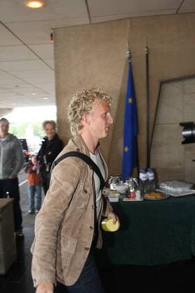 08.08.2011, Noordwijk - Ankunft Nationalteam Niederlande im Grand Hotel Huis ter Duin in Noordwijk - Dirk Kuyt xVIxxIVx 331338