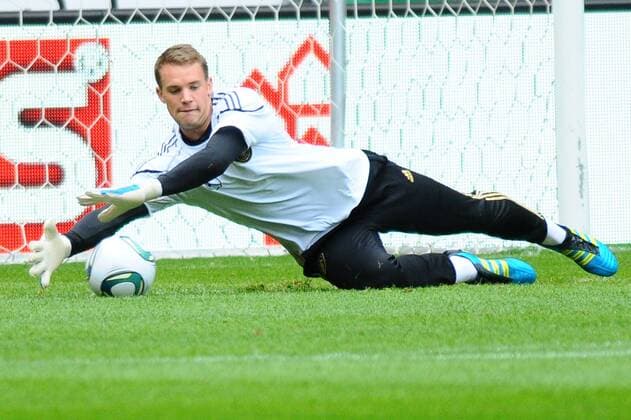 08.08.2011, Länderspiel 2011, Deutschland - Brasilien, Trainingseinheit DFB A-Team, Manuel NEUER Einzelbild, Action