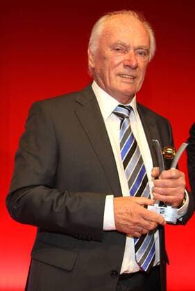 Udo Lattek, der ehemalige Fussballtrainer und Preisträger beim Sport Bild Award 2011 am 8.8.2011 in Hamburg SportBild Award 2011 in Hamburg 