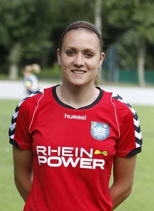 Fototermin FCR Duisburg Saison 2011 - 2012, Anke Preuß (FCR Duisburg) Portrait.