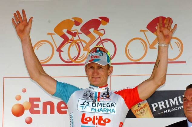 Eneco Tour 2011, 2. Etappe: Aalter - Ardooie; Omega Pharma-Lotto 2011, Etappensieger Andre Greipel - 