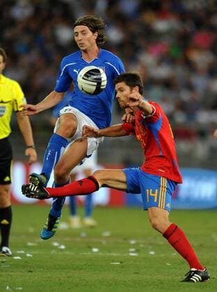 Riccardo MONTOLIVO (Italia), Xabi ALONSO (ESP), Italy - Spain, in Bari --- allexsabba