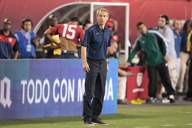 04 JUN 2011: United States Head Coach Jurgen Klinsmann. The Men s National Team of Mexico and the Men s National Team of the United States played to a 1-1 draw in an international friendly at Lincoln Financial Field in Philadelphia, Pennsylvania on August 10, 2011. SOCCER: AUG 10 Mexico v USA Icon482110810024 EDITORIAL USE ONLY