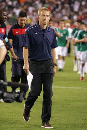 10 August 2011: USA Head Coach Jurgen Klinsmann. The United States Men s National Team played the Mexico Men s National Team to a 1-1 tie at Lincoln Financial Field in Philadelphia, Pennsylvania in an international friendly soccer match. SOCCER: AUG 10 Mexico v USA Icon918110810203 EDITORIAL USE ONLY