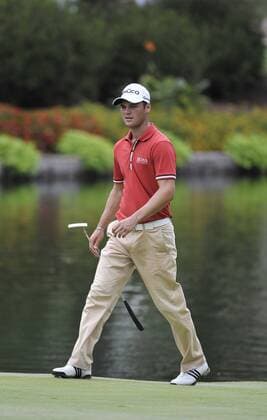 Martin Kaymer of Germany walks up to the 15th green during the first round of the 93rd PGA Golf Herren Championship at the Atlanta Athletic Club on August 11, 2011 in Johns Creek, Georgia.  BKX2011081172