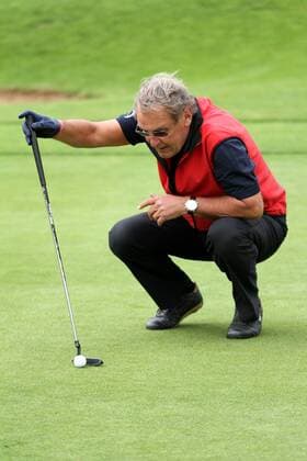 12.08.2011, 11. metropress-Golf-Cup powered by BILD Das Charity-Golfturnier im Golfpark Löwenhof in Friedberg Freisteller, Fernsehmoderator Jörg Wontorra