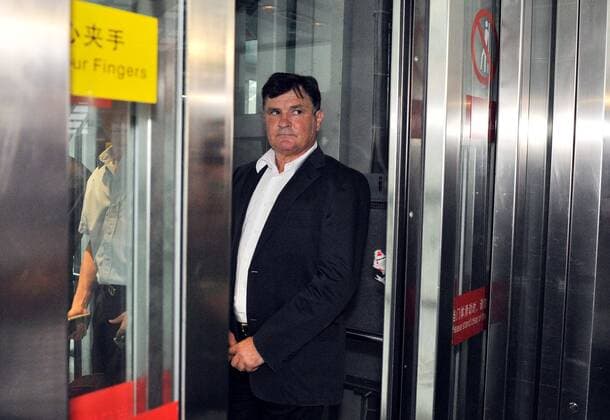 Aug 13, 2011; Beijing, CHINA; Jose Antonio Camacho of Spain arrived in Beijing on Saturday morning for his new post as coach of the Chinese national soccer team. Surrounded by flashlights from local media at the Beijing Capital International Airport, the 56-year-old kept a prudential profile and reclined to elaborate on his future plan for the team. Soccer 2011: Chinese National Soccer Team AUG 13  - ZUMAc10