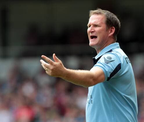 Fußball, Trainerhistorie, Leeds United Leeds Simon Grayson in action NPOWER Championship West Ham United v Leeds United 21st August, 2011 EDITORIAL USE ONLY. No use with unauthorised audio, video, data, fixture lists, club league logos or live services. Online in-match use limited to 120 images, no video emulation. No use in betting, games or single club league player publications.