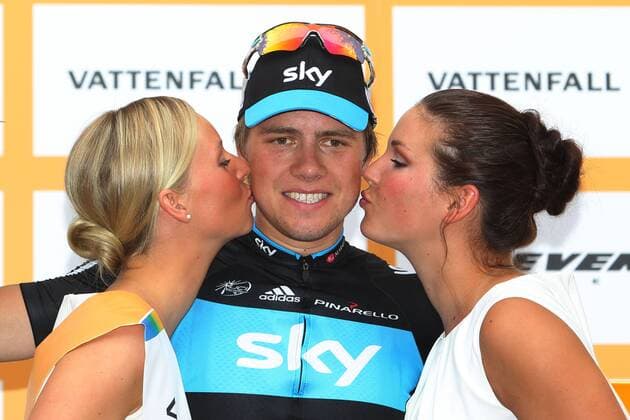 Radsport, Vattenfall Cyclassics, Elite-Rennen, Sieger Edvald Hagen Boasson ( NOR ) x