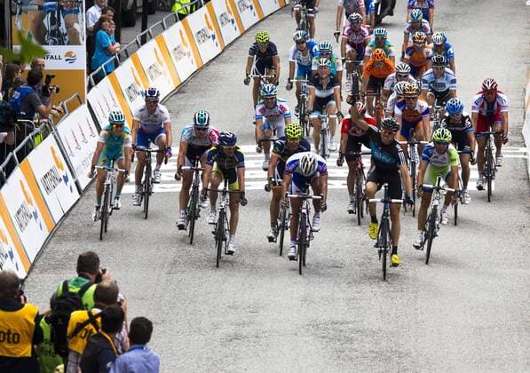 Sports Cycling: UCI World Tour Rennen Vattenfall-Cyclassics 2011, Elite, Sieger Boasson HAGEN (NOR, Sky) xHOCHxZWEI HenningxAngererx