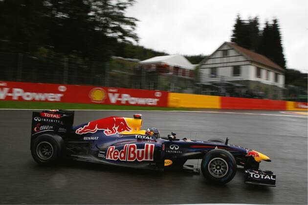 Sebastian Vettel (Red Bull Racing) GP Belgien 2011 Formel 1 Grand Prix Belgien 2011