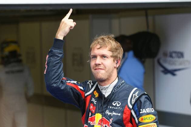 Sebastian Vettel (Red Bull Racing) GP Belgien 2011 Formel 1 Grand Prix Belgien 2011
