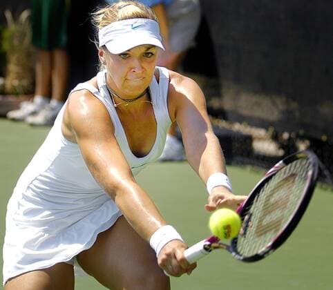 Aug. 27, 2011 - Grapevine, TX, USA - Sabine Lisicki of Germany hits a shot during the finals of the Texas Open tennis tournament in Grapevine, Texas, Saturday, August 27, 2011. Women s final at the Texas Tennis Open - ZUMAm67
