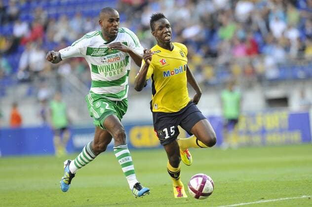 Modibo MAIGA (SOCHAUX), PAULAO (St. Etienne) - FC SOCHAUX vs. AS Saint Etienne - Championnat de France 2011 2012 - 28.08.2011 - xGRamonx 
