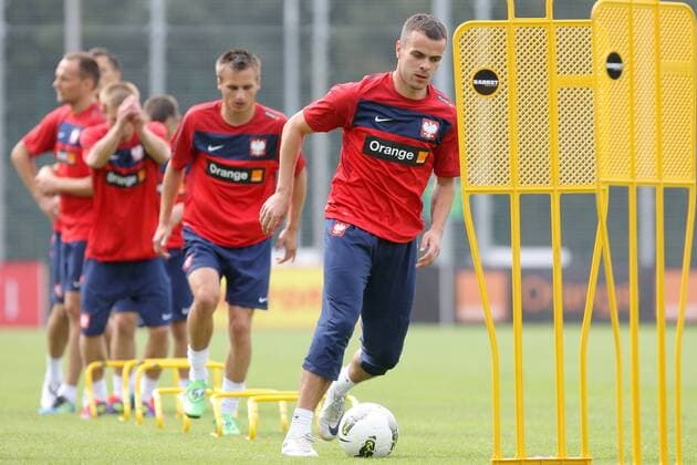 Warschau Training Nationalteam Polen PAWEL BROZEK (P)  20110830CSMT8012