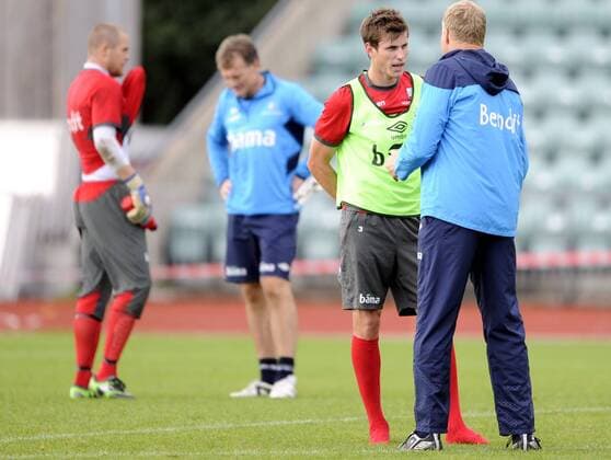 Training Nationalteam Norwegen in Baerum Havard Nordtveit und Ola By Rise 