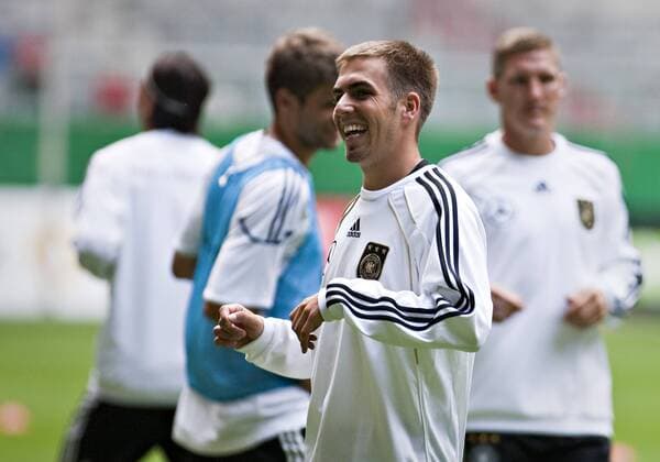 Düsseldorf, 30.08.2011, Training DFB Philipp Lahm (Deutschland)