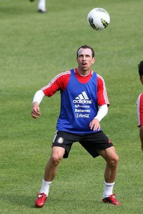 WARSZAWA 30.08.2011 --- MEXICO FOOTBALL NATIONAL TEAM TRAINING GERARDO TORRADO  110830PYK012