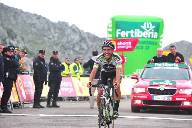 Vuelta a Espana 2011, 15. Etappe: Aviles - Alto de L Angliru (LAngliru) - Geox - Tmc 2011, Etappensieger Juan Jose Cobo Acebo - 