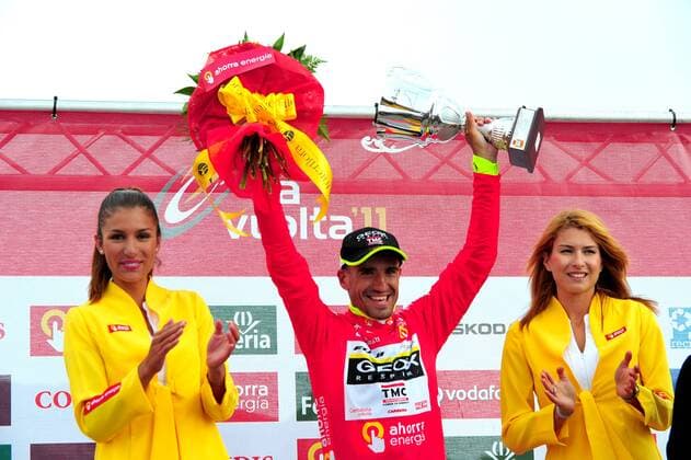 Vuelta a Espana 2011, 15. Etappe: Aviles - Alto de L Angliru (LAngliru) - Geox - Tmc 2011, Etappensieger Juan Jose Cobo Acebo - 