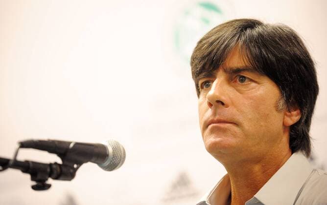 05.09.2011 GDANSK N Z JOACHIM LÖW Press conference before the game the football team of Germany and Polish. Friendly Match, soccer  20110905nb020