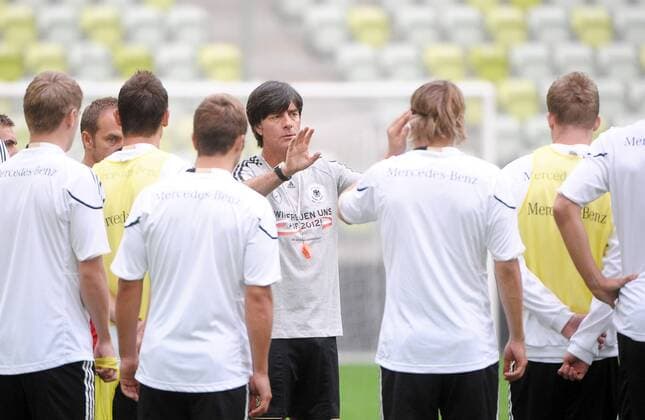 05.09.2011 GDANSK - JOACHIM LÖW - TRAINING FOOTBALL GERMANY  20110905nb045