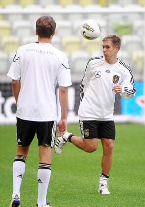 05.09.2011 GDANSK - TRENING - Philipp Lahm - TRAINING FOOTBALL GERMANY  20110905nb052