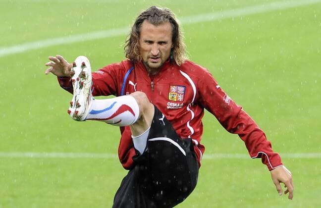 Czech soccer player Petr Jiracek is seen during the training ahead of the friendly match against Ukraine, on Monday, September 5, 2011. (CTKxPhoto KaterinaxSulova)  CTKPhoto98201109050754101