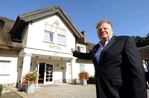 06.09.2011 - Unterkunft der Deutschen Nationalmannschaft während der Europameisterschaft 2012 - Hotel Dwor Oliwski in Danzig (Polen) - Hotel Chef Janusz Baran 