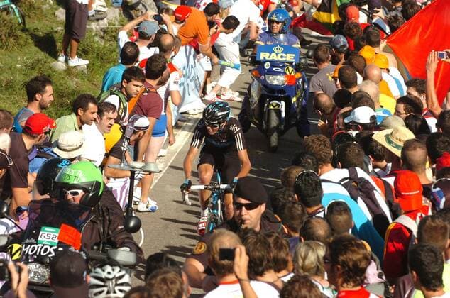 2011, Vuelta a Espana, Etappe 17, Faustino V - Pena Cabarga: Christopher Froome (Team Sky), Pena Cabarga 