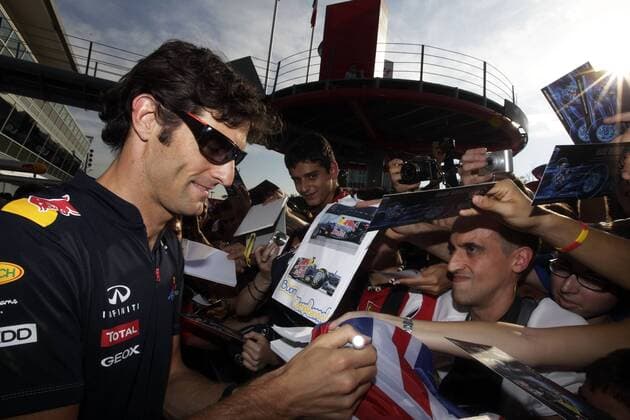 Motorsports: FIA Formula One World Championship 2011, Grand Prix of Italy, 02 Mark Webber (AUS, Red Bull Racing), xHOCHxZWEIx xPhilippxSzyzax